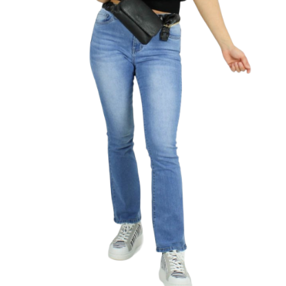 Afbeeldingen van 50 % Jeans- Flair medium Blauw