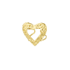 Afbeeldingen van Textured Love ring - goud