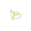 Afbeeldingen van Textured Love ring - goud