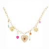 Afbeeldingen van Bedelketting heart jam - Goud kleur