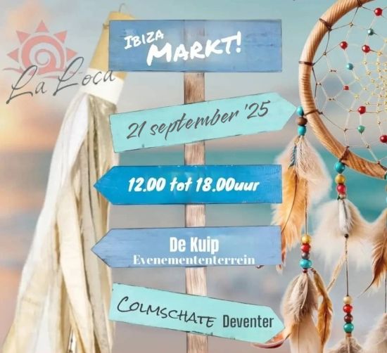 Afbeeldingen van Inschrijven standhouders La Loca Ibizamarkt 21-09-2025
