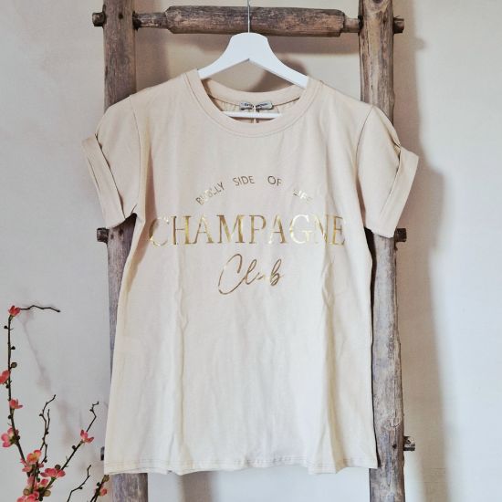 Afbeeldingen van T-shirt Champagne club