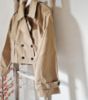 Afbeeldingen van Jasje trenchcoat licht bruin 