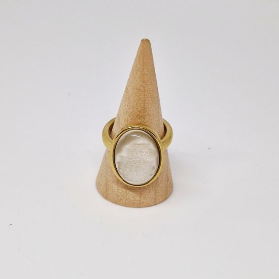 Afbeeldingen van Diede creme- goud