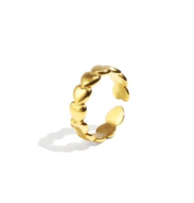 Afbeeldingen van Ring hartjes verstelbaar