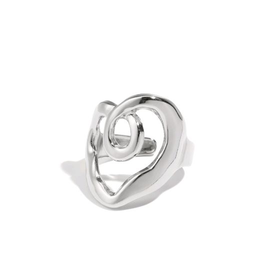 Afbeeldingen van Ring Hart zilver