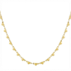 Afbeeldingen van Multi heart lange ketting goud