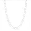 Afbeeldingen van Lange ketting ronde schakels zilver