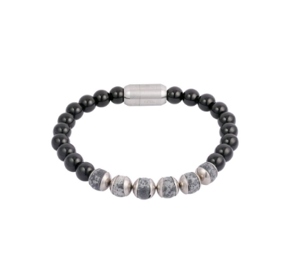 Afbeeldingen van Heren armband vanguard cuff - zwart