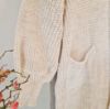 Afbeeldingen van Lang vest beige