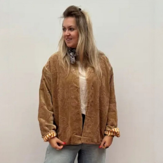 Afbeeldingen van Velvet Jacket STAR