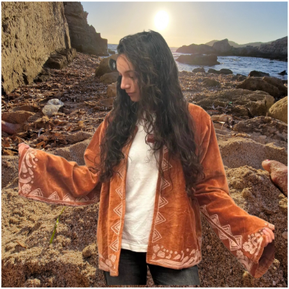 Afbeeldingen van Velvet Jacket Yasmine