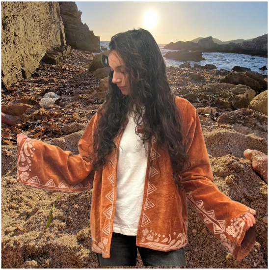 Afbeeldingen van Velvet Jacket Yasmine