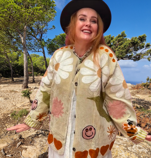 Afbeeldingen van Velvet Jacket Daisy