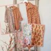 Afbeeldingen van Ibza blousejurk pistache  flower 