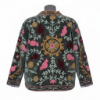 Afbeeldingen van Suzani velvet blauw bloemenpracht 